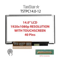  14.0" Laptop LCD Screen 1920x1080p 40 Pins with Touch Screen [TSTPC14.0-12]